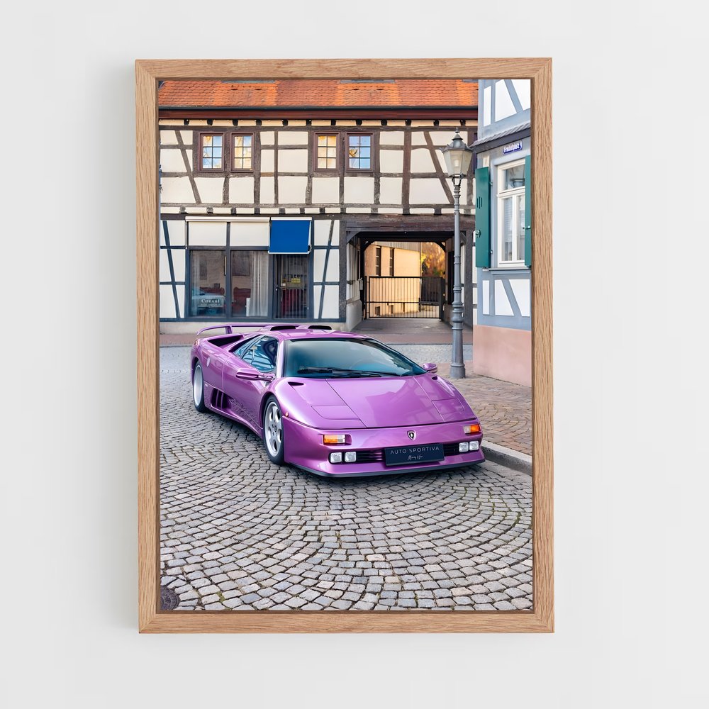 Poster Diablo Vibes – affiche Lamborghini (vue 4)